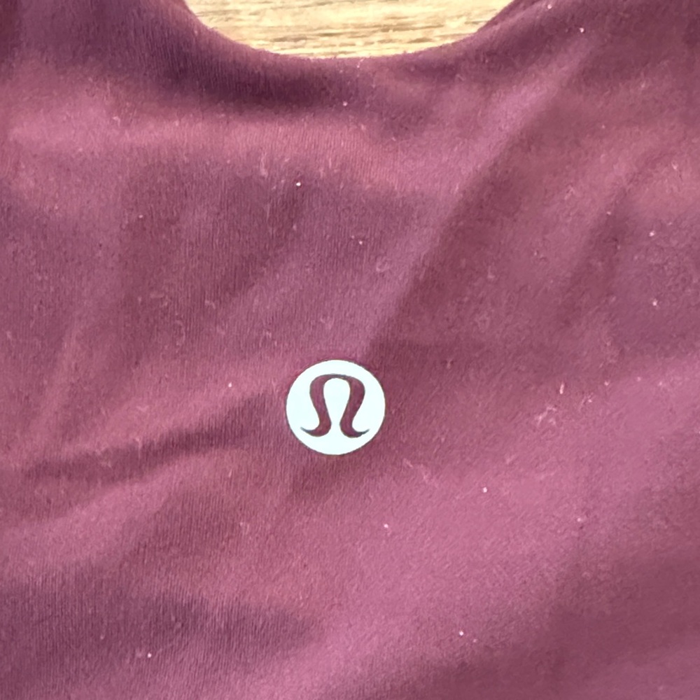 Lululemon Athletica Deep Red Sports Bra - Picture 2 of 3